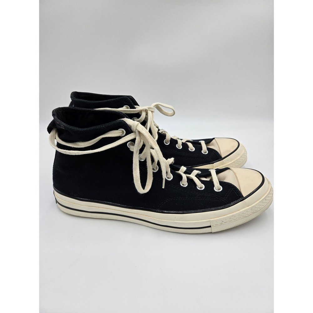 Converse x Fear of God ESSENTIALS Chuck 70 Hi Black Egret Mens Size 13‎ 167954C